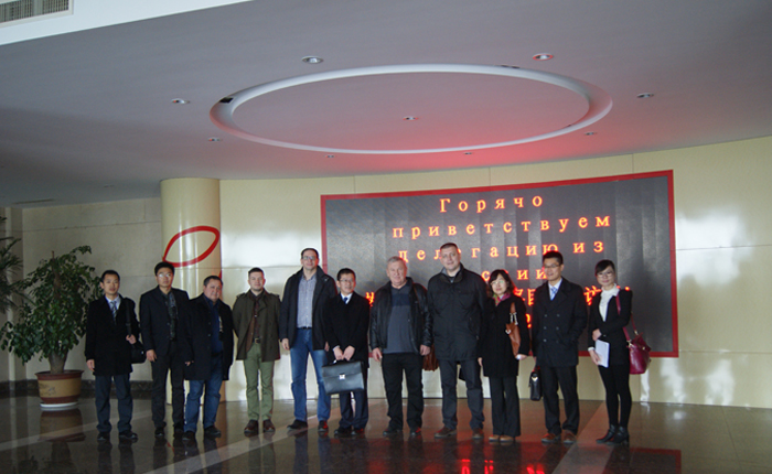 俄羅斯客戶(hù)訪(fǎng)問(wèn)沃爾華集團(tuán)