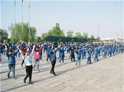 沃爾華集團(tuán)啟動(dòng)早操制度，展示企業(yè)良好風(fēng)貌