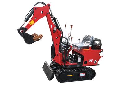 DLS08微型挖掘機