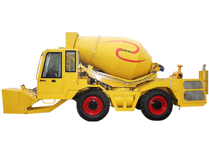 流動(dòng)式攪拌車(chē)實(shí)物圖1