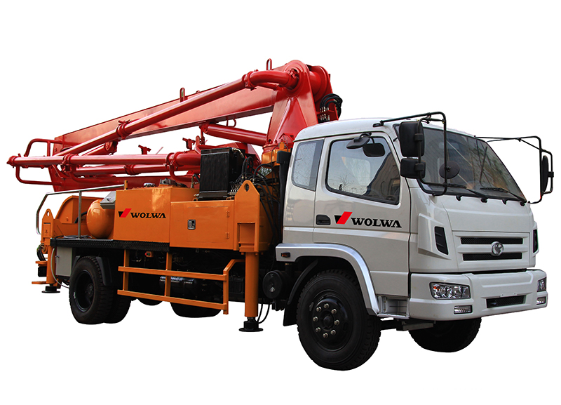 GNBC5型小型混凝土臂架泵車產(chǎn)品實拍圖
